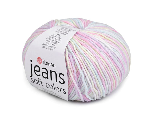 YARNART JEANS SOFT COLOR 50g