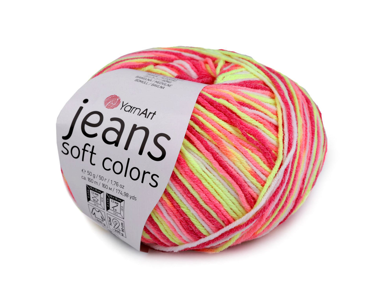 YARNART JEANS SOFT COLOR 50 G