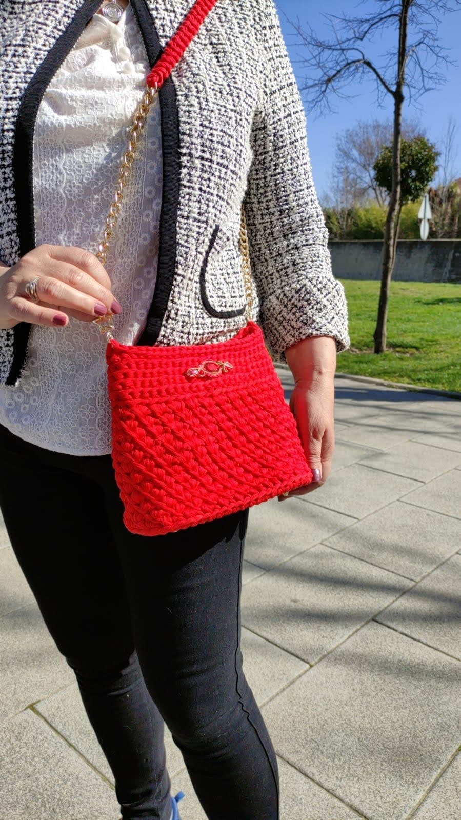 BOLSO A CROCHET