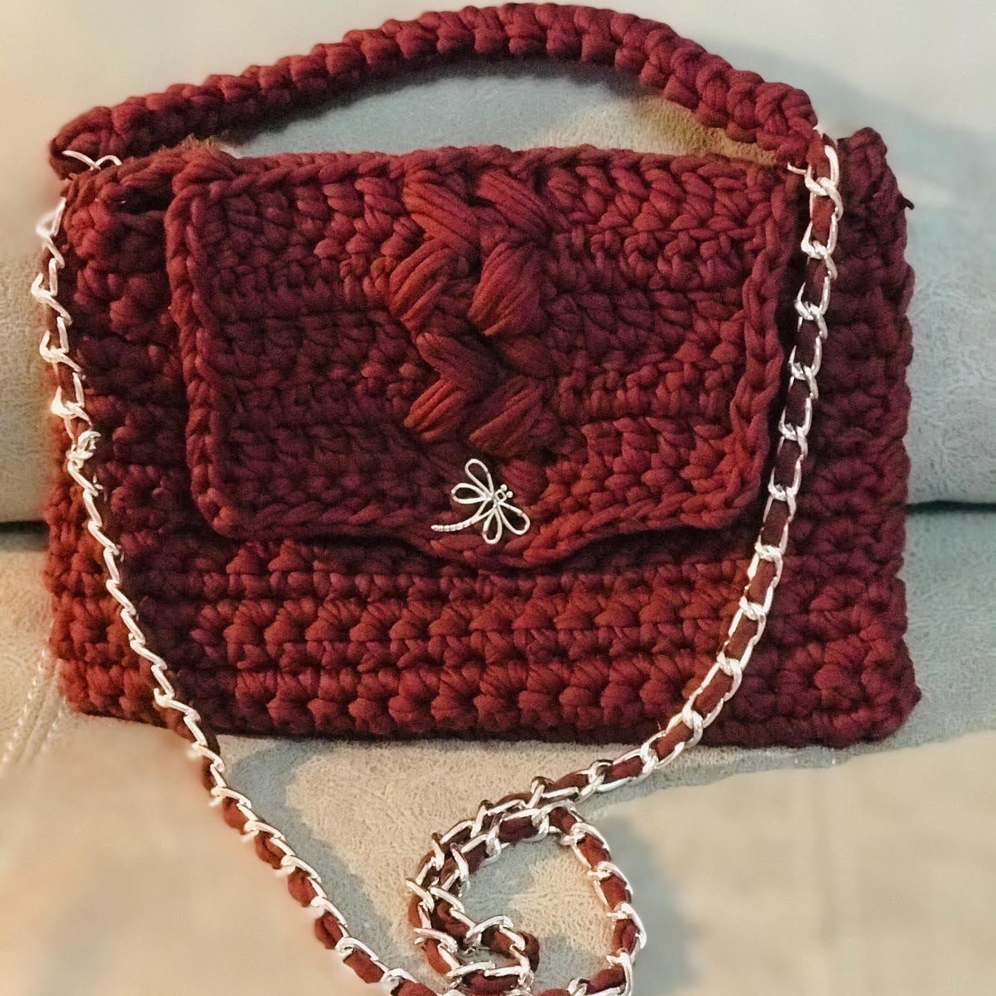 BOLSO DE CROCHET