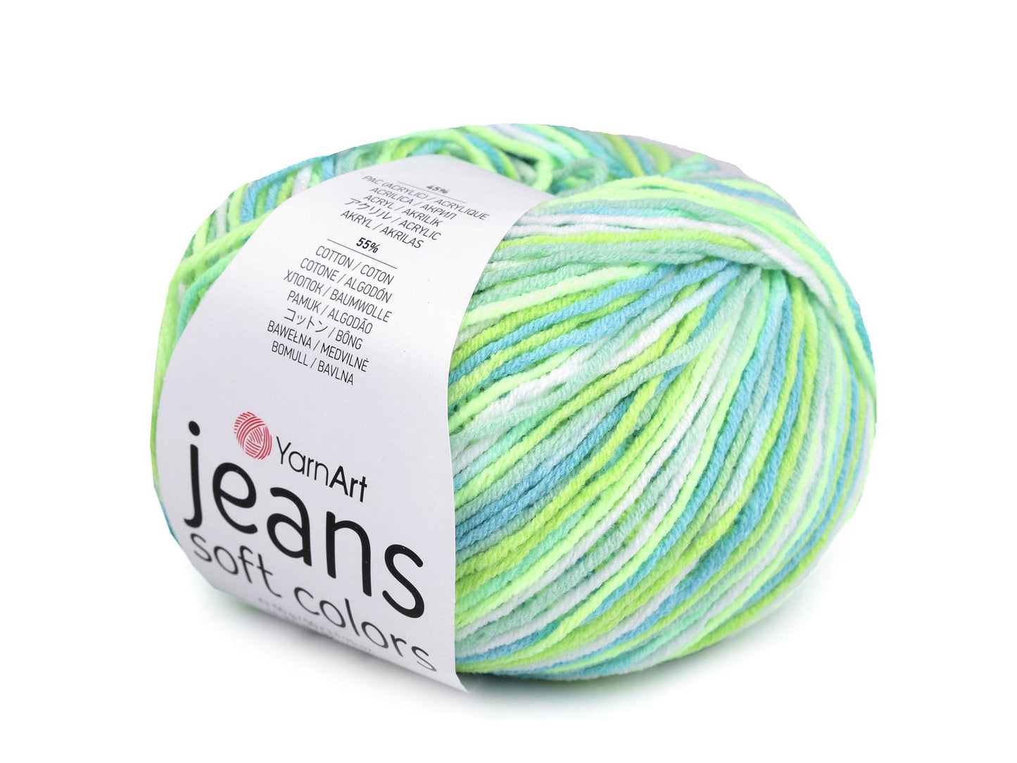 YARNART JEANS SOFT COLOR 50 G