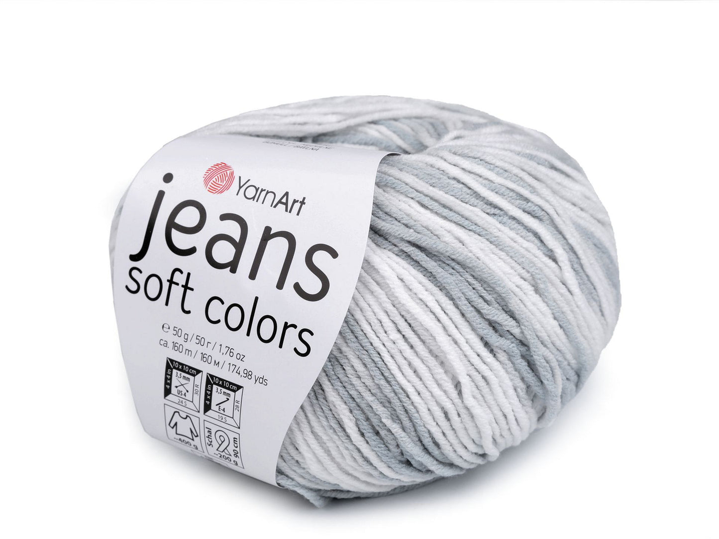 YARNART JEANS SOFT COLOR 50 G