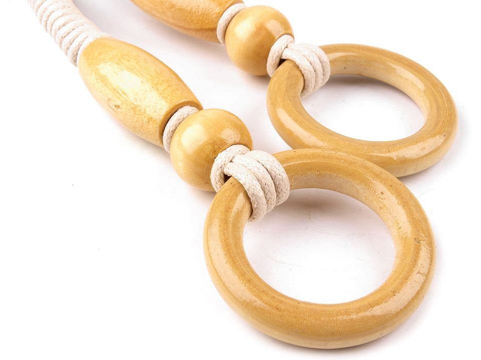 ASA CON CUENTAS DE MADERA