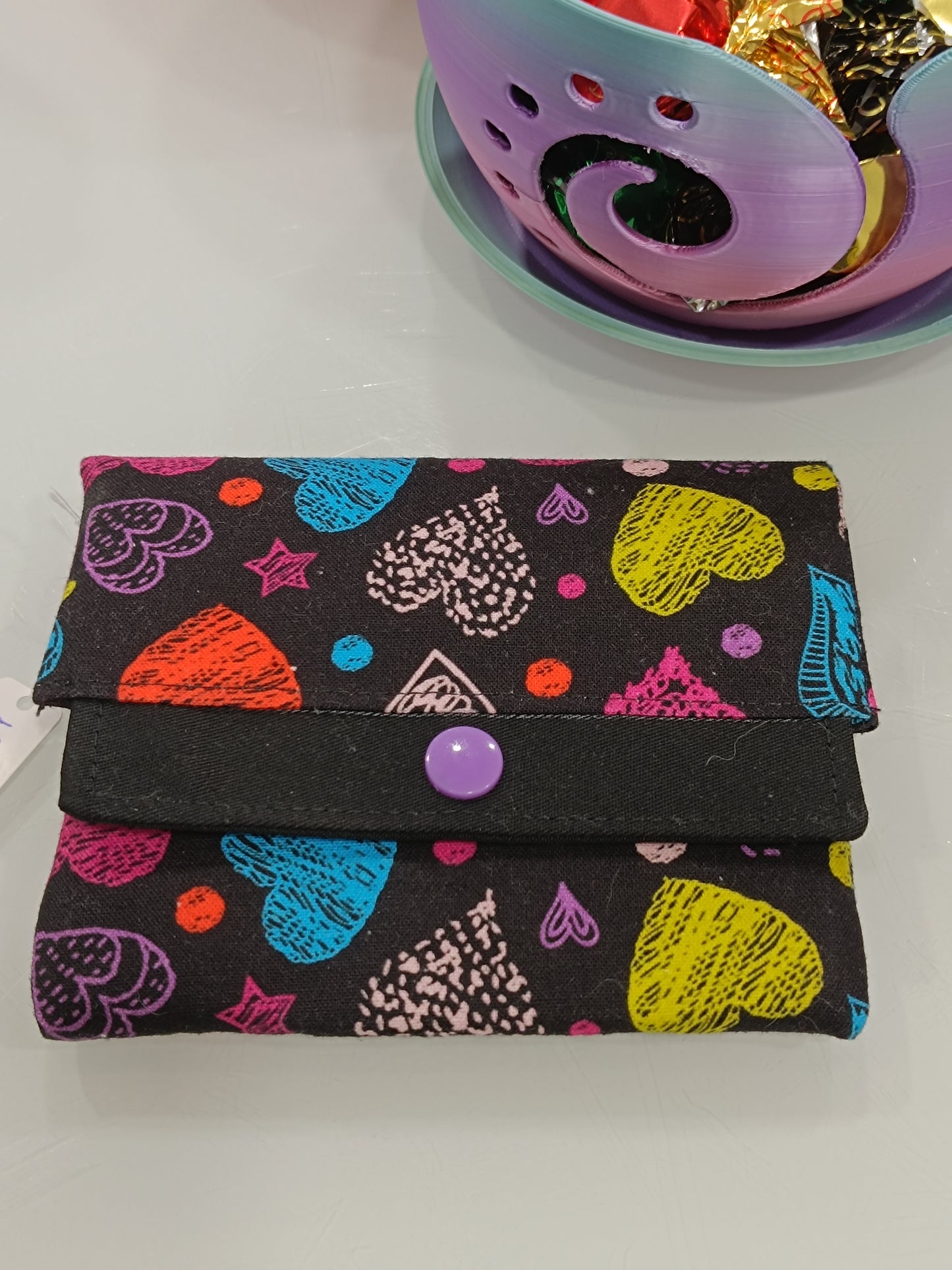 Conjunto de monedero, carterita y llavero