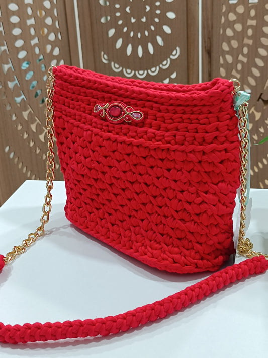 BOLSO A CROCHET