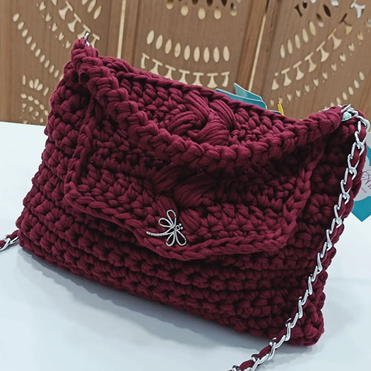 BOLSO DE CROCHET
