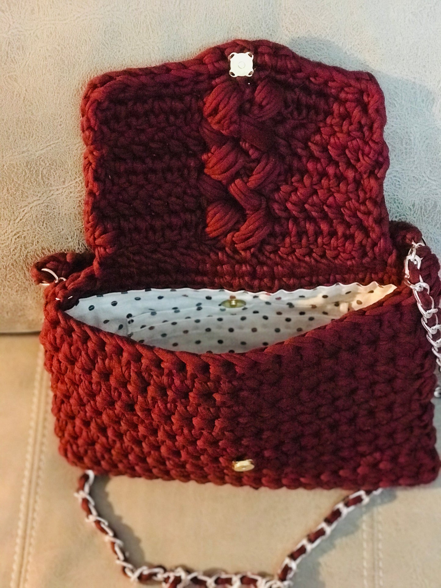 BOLSO DE CROCHET