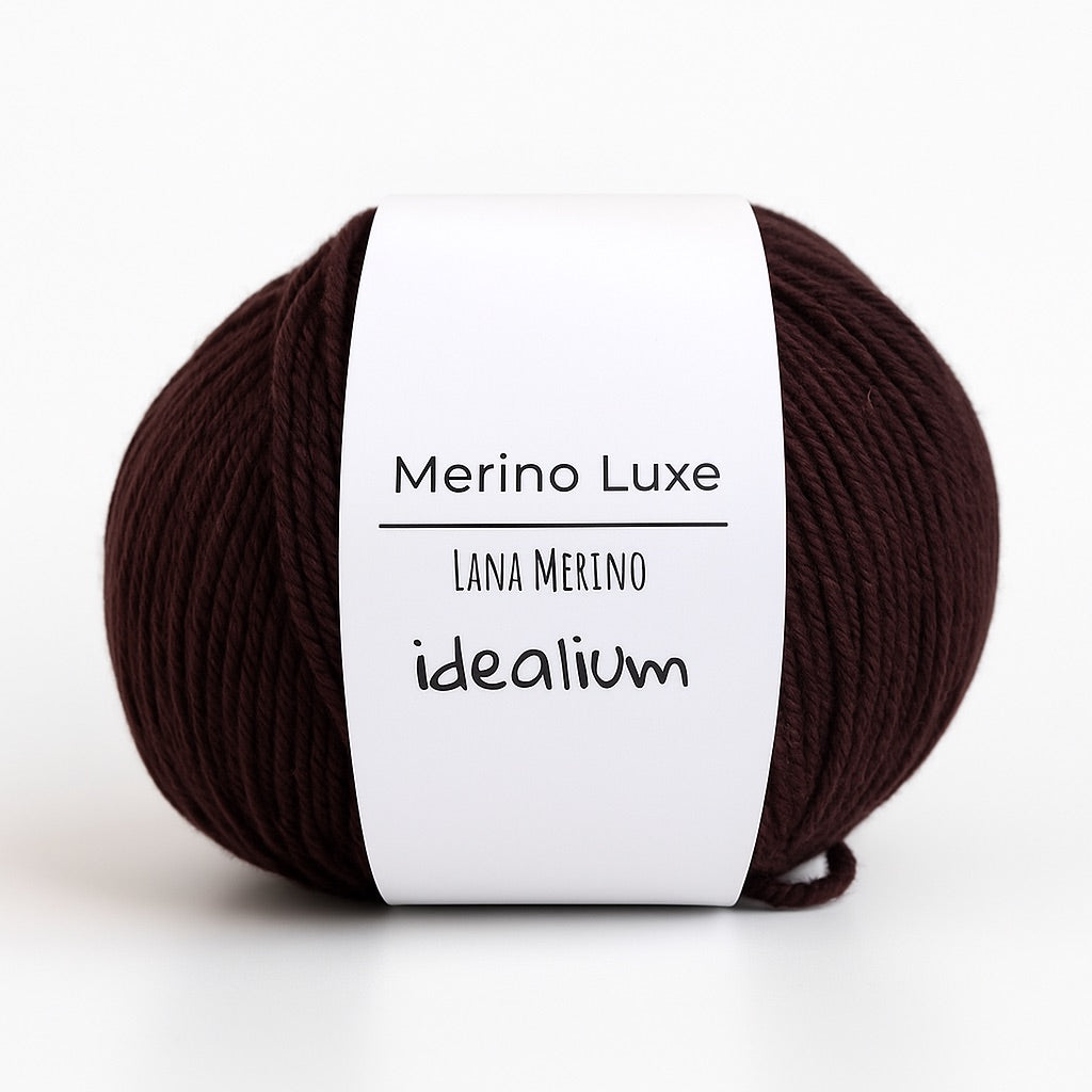 Ovillo Idealium Merino Luxe – Lana merino premium 50 g, prendas cálidas