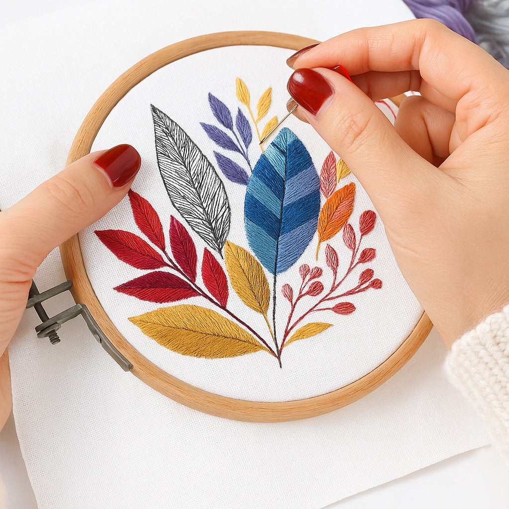 Pack de 8 hojas A4 hidrosolubles para bordar – Plantillas en blanco