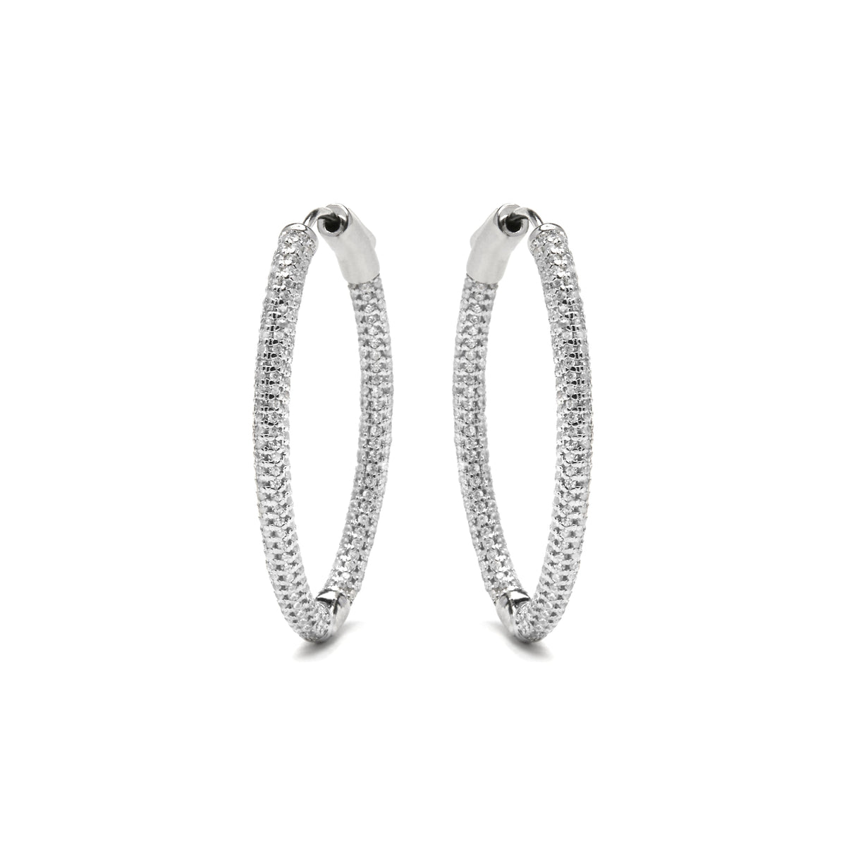 Pendientes con - acabado plata - Libub