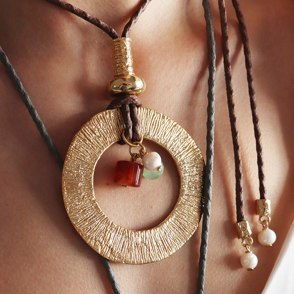 Collar largo Monsul CIRCLE