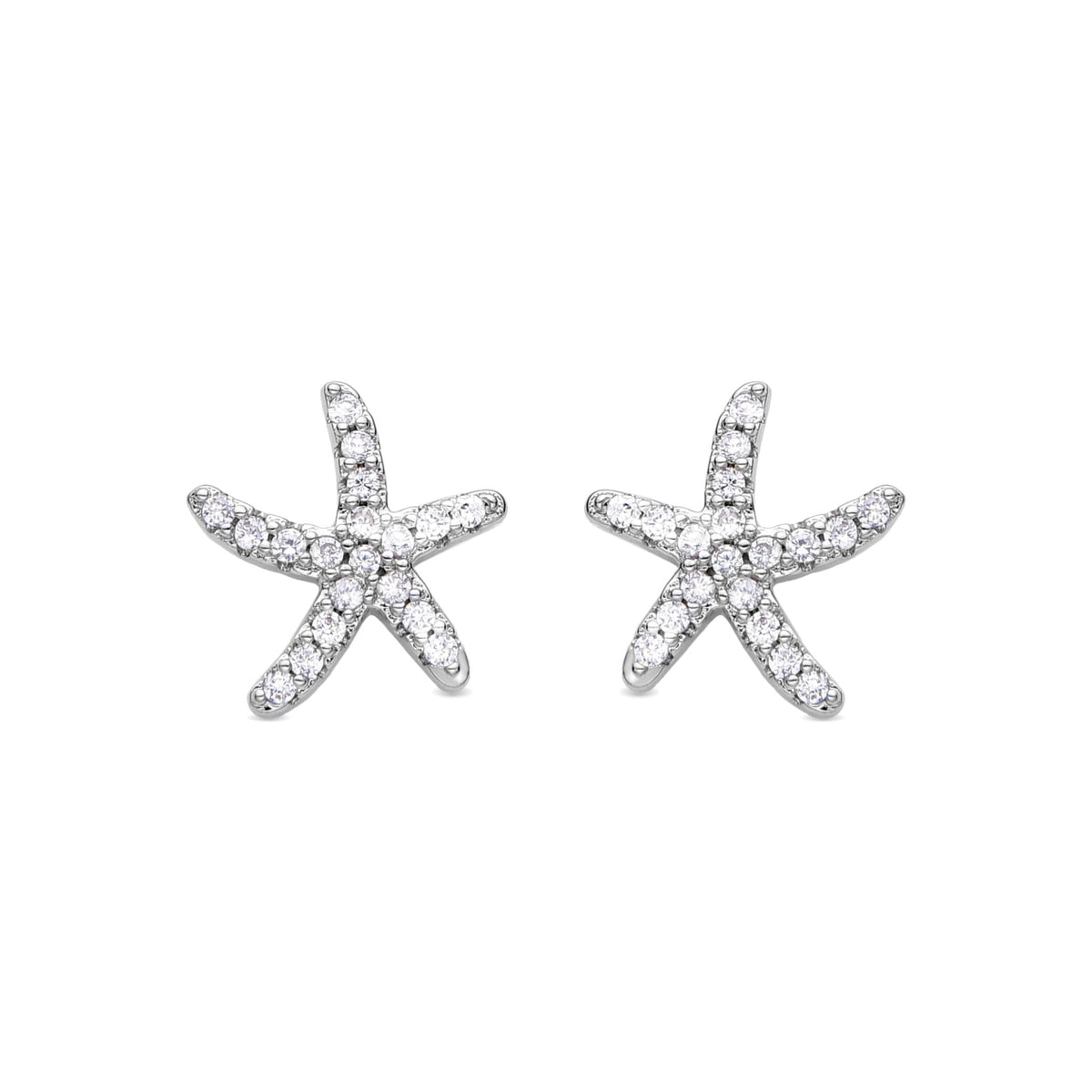 Pendientes acabado plata
