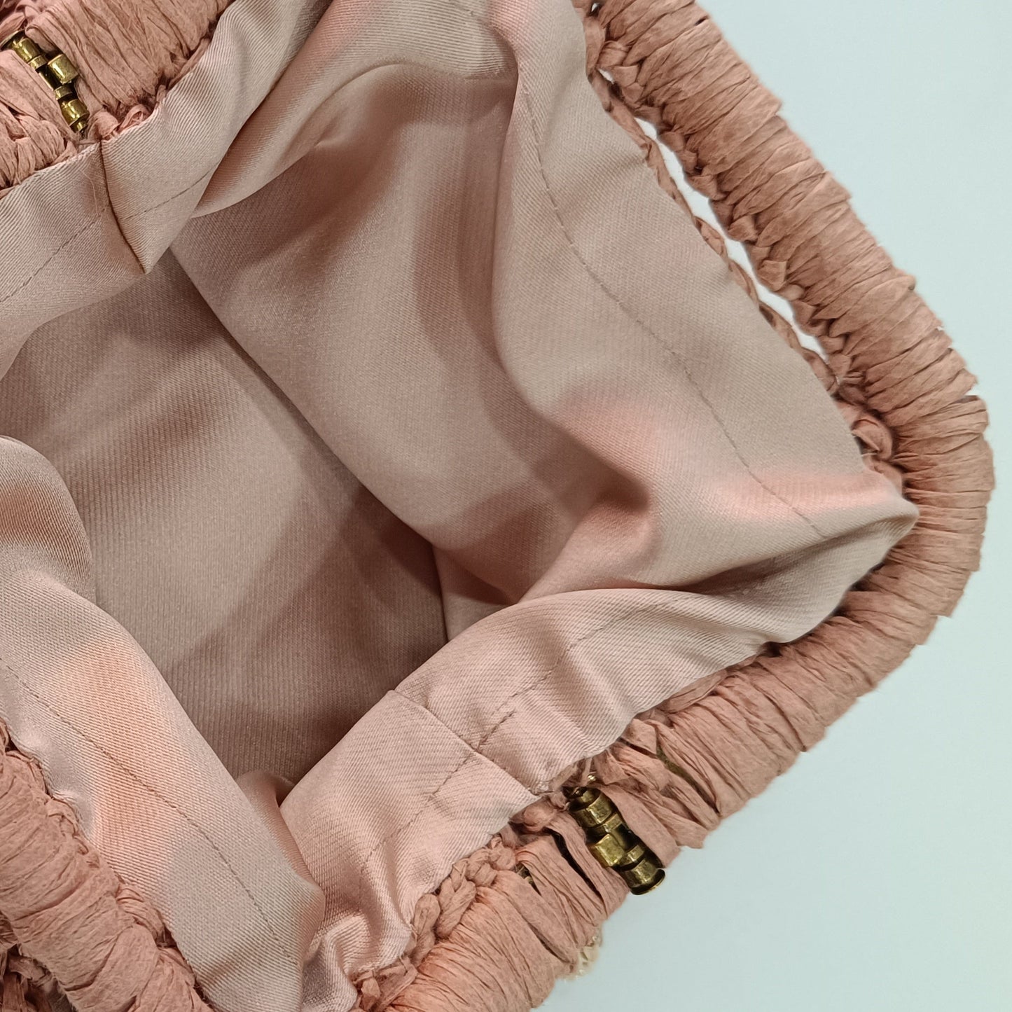 Clutch de rafia
