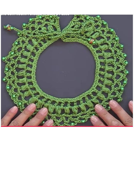Gargantilla Cordoné a crochet
