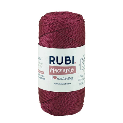 Cordón de polipropileno marca Rubí Macramé 2mm 100g