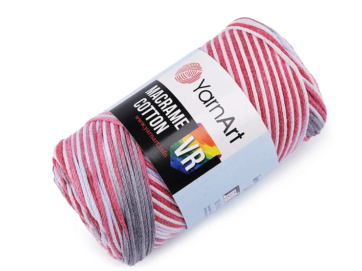 Yarnart macramé cotton multicolor