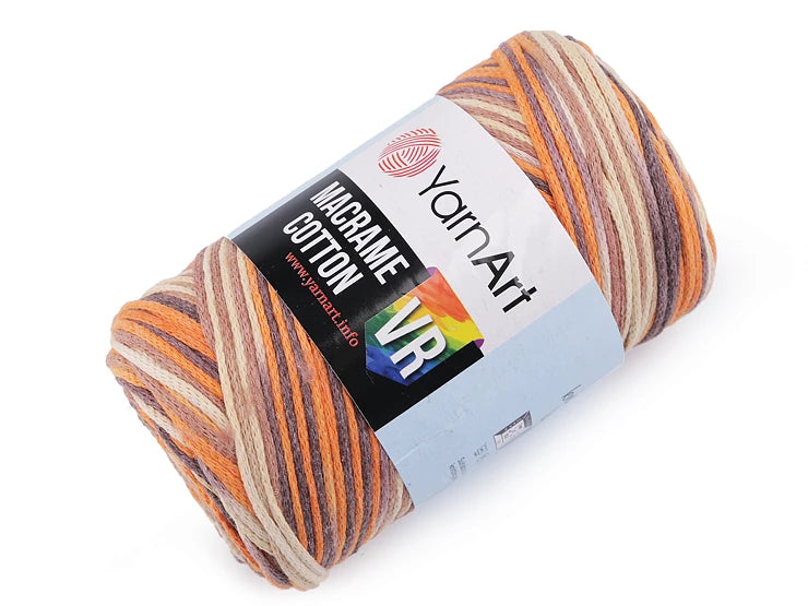 Yarnart macramé cotton multicolor