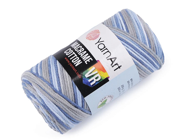 Yarnart macramé cotton multicolor