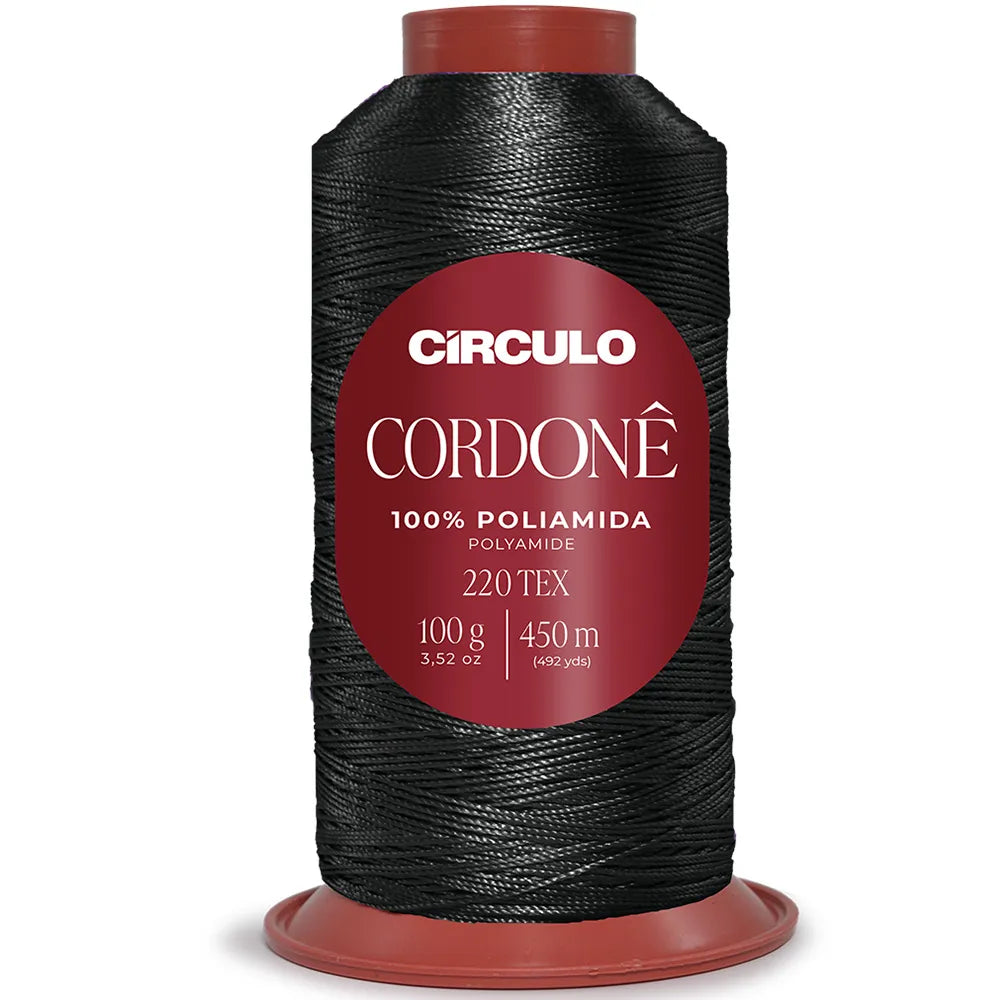 Círculo Cordoné 100 gr. (1-1,5mm de grosor aprox.)