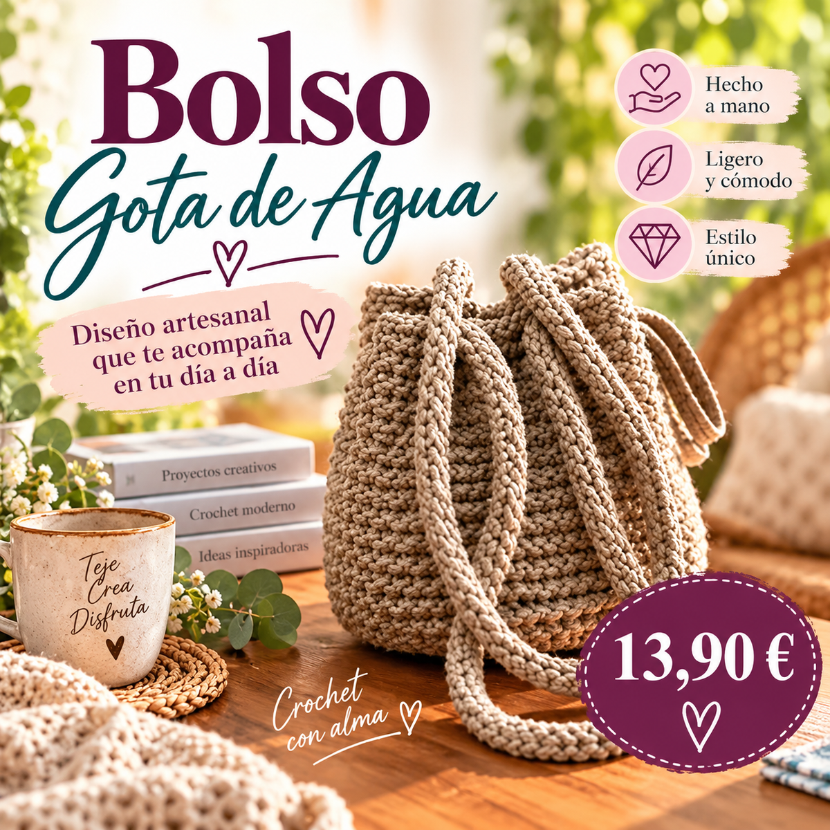 Bolso Gota de Agua