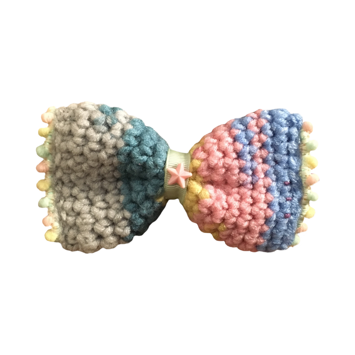 Pretty Pastels Luxe Crochet Bow Tie