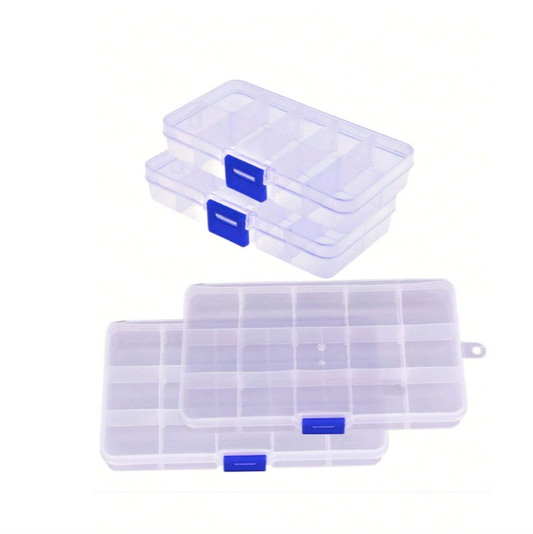 Caja de almacenamiento con divisor ajustable