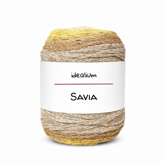 Savia · Cordón multicolor con lúrex en tonos tierra