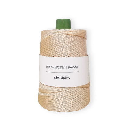 Senda · Cordón trenzado 3 mm para crochet