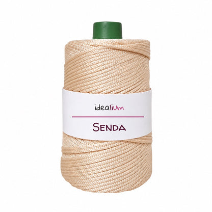 Senda · Cordón trenzado 3 mm para crochet