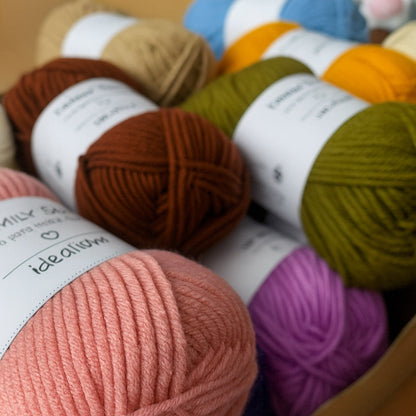 Ovillo Idealium Family Soft – Lana para toda la familia 50 g