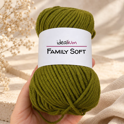 Family Soft · Lana acrílica suave para toda la familia