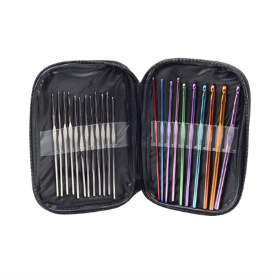 Estuche de Agujas de Ganchillo 22 ud