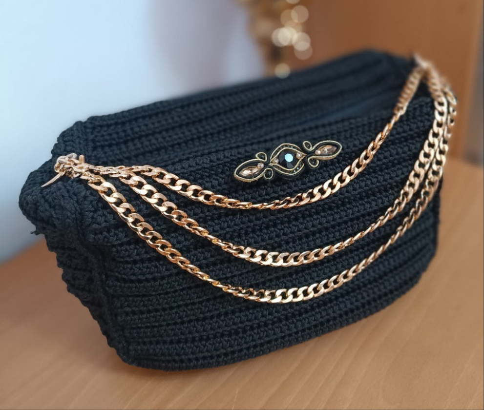 Cadena de acero para bolsos.