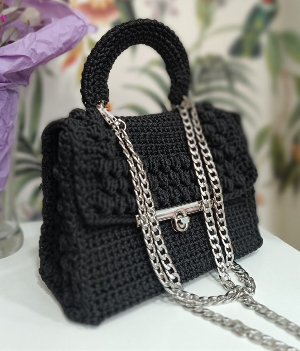 Cadena de acero para bolsos.