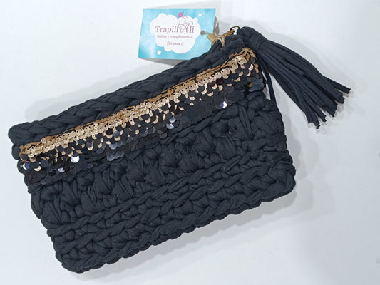BOLSO DE MANO A CROCHET