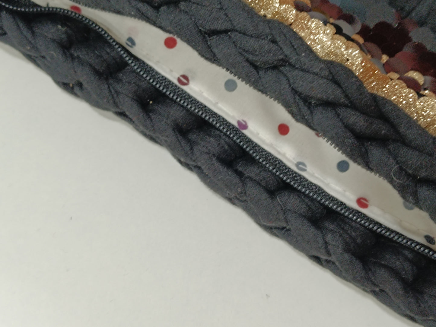 BOLSO DE MANO A CROCHET