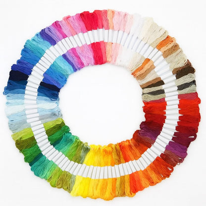 Hilo Mouliné – Pack 100 Colores Variados