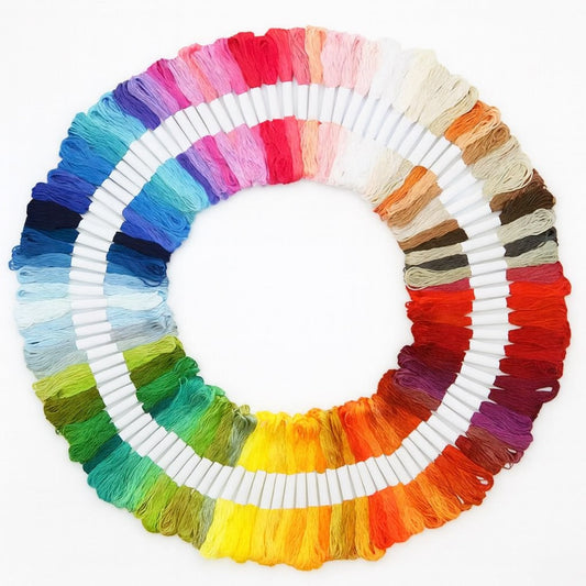 Hilo Mouliné – Pack 100 Colores Variados