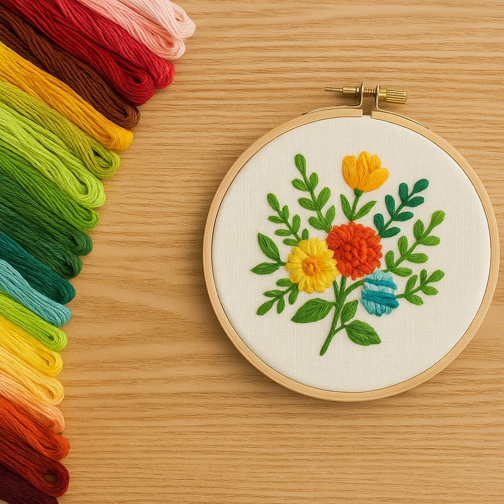 Hilo Mouliné – Pack 100 Colores Variados