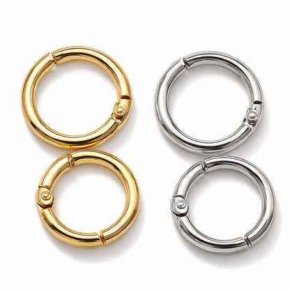 Mosquetones metálicos para bolso (Pack de 2)