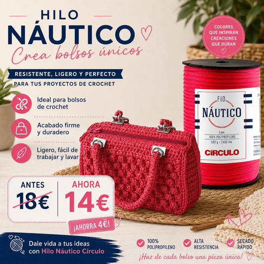 FIO NAUTICO 5mm CIRCULO 500 grs.