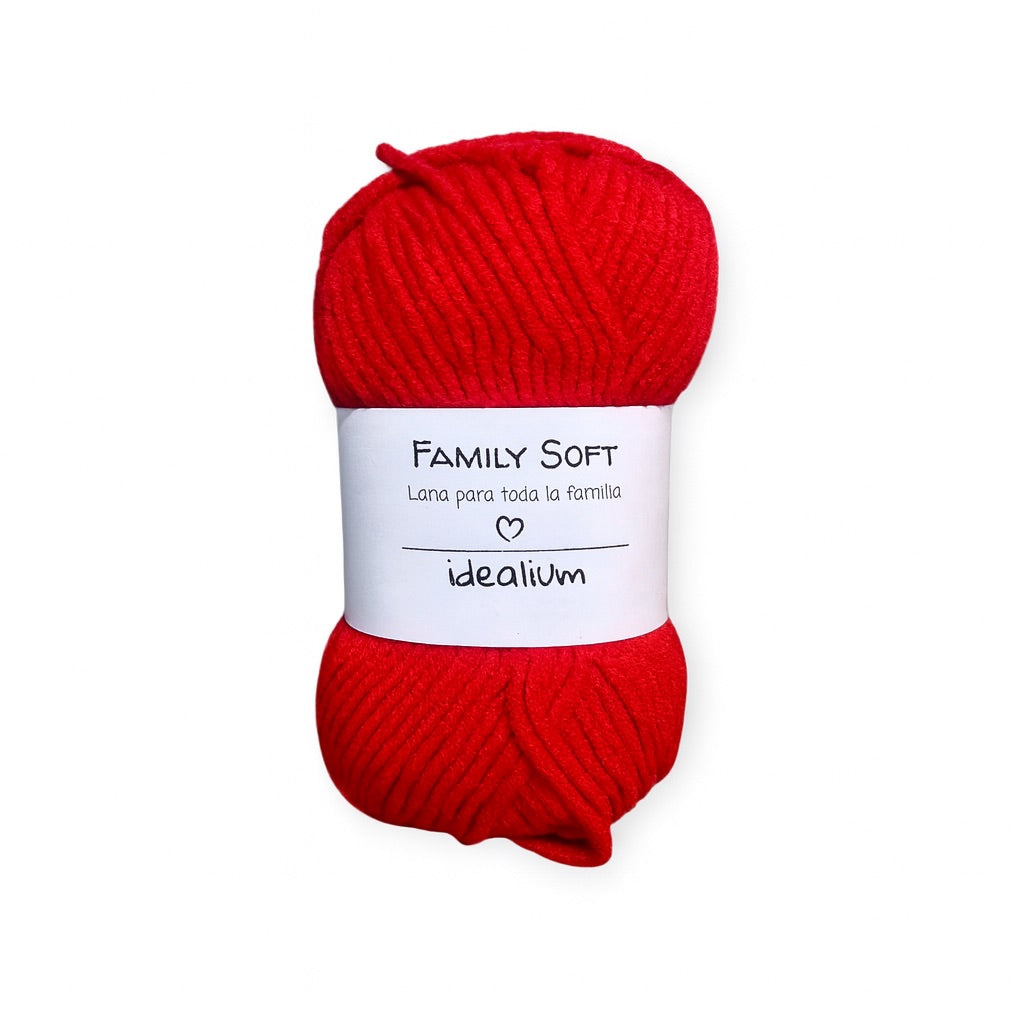 Ovillo Idealium Family Soft – Lana para toda la familia 50 g
