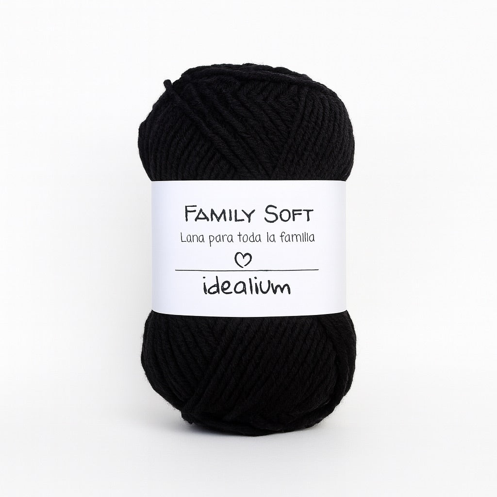 Ovillo Idealium Family Soft – Lana para toda la familia 50 g