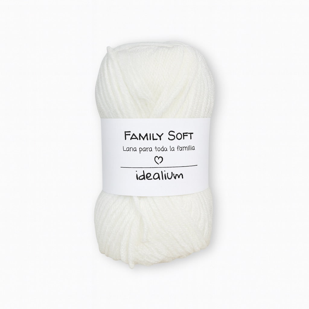 Ovillo Idealium Family Soft – Lana para toda la familia 50 g