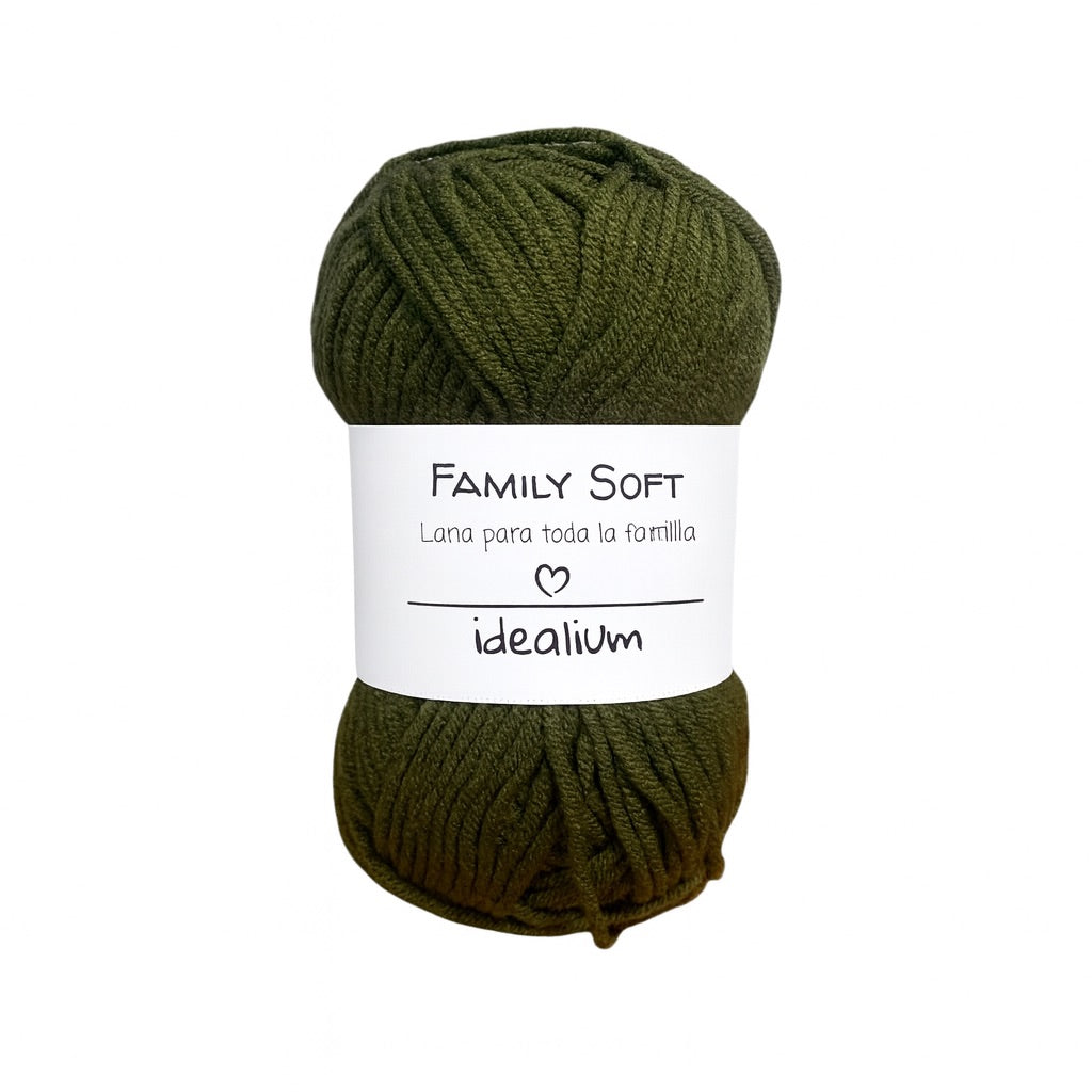 Ovillo Idealium Family Soft – Lana para toda la familia 50 g