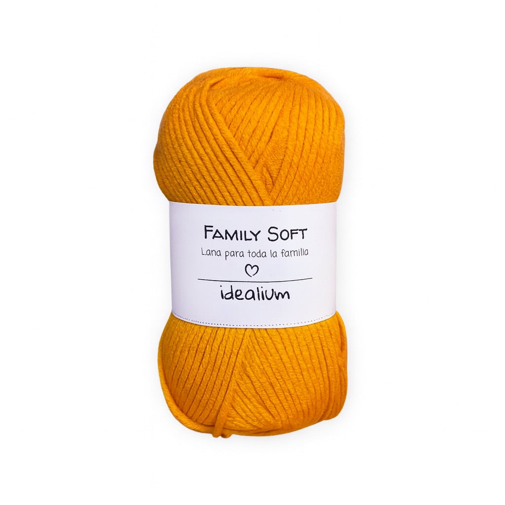 Ovillo Idealium Family Soft – Lana para toda la familia 50 g