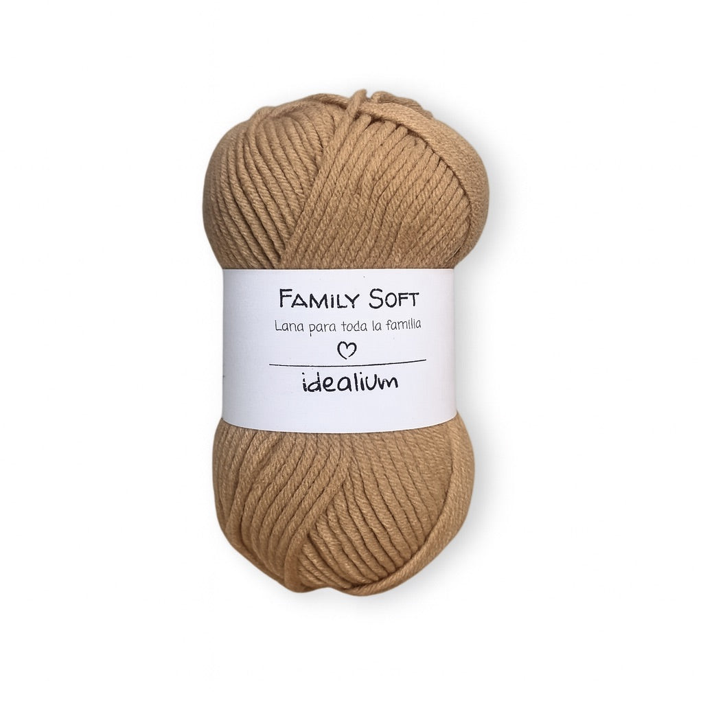 Ovillo Idealium Family Soft – Lana para toda la familia 50 g