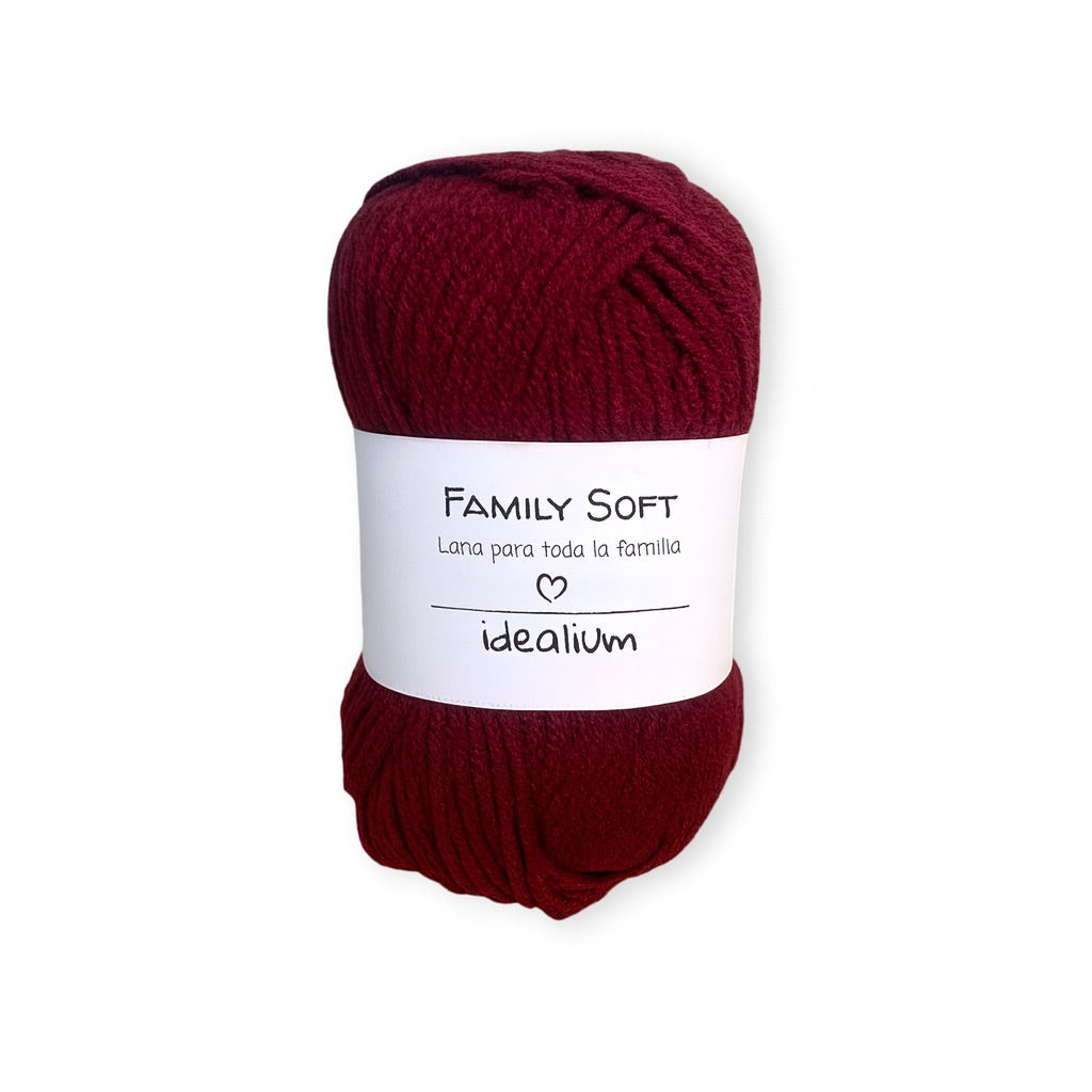Ovillo Idealium Family Soft – Lana para toda la familia 50 g