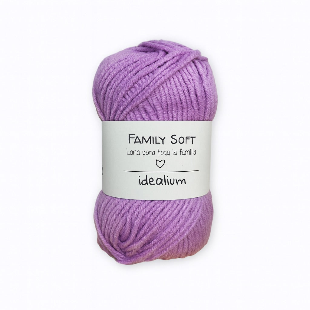 Ovillo Idealium Family Soft – Lana para toda la familia 50 g