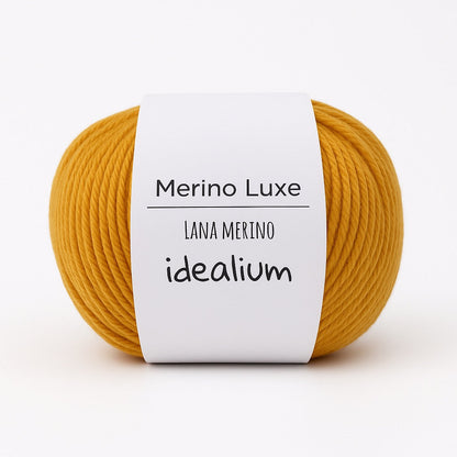 Ovillo Idealium Merino Luxe – Lana merino premium 50 g, prendas cálidas